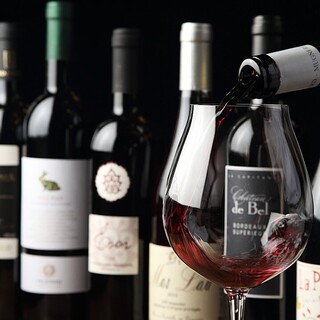 We have a selection of recommended wines carefully selected by our sommelier.