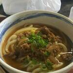 あやうた製麺 - オリーブ牛肉ぶっかけ温小