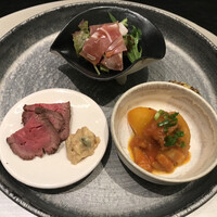 丸の内一丁目 しち十二候 - 前菜盛り合わせ