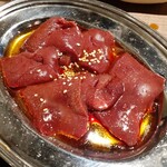 Houjou Yakiniku Senta Odawara Ten - 牛レバー