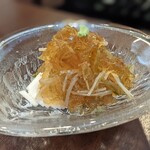 旬魚菜 しら川 - 長芋のジュレ掛け