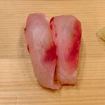 立喰い寿司 魚がし日本一 - こしょう鯛 ¥75×2