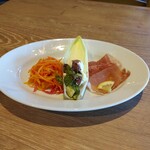 Italian Kitchen VANSAN 四日市中央緑地店 - ランチパスタセットの前菜