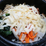 Bimimashisoyo - 石焼ビビンパ・チーズトッピング