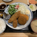 すし藤 - ミックスフライ定食　1,000円