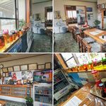大貫屋 - 如何にも昭和食堂の内観だが窓際に何かが漬けてある！