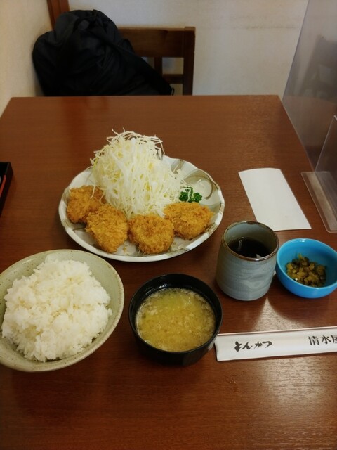 清水屋 しみずや 池袋 とんかつ 食べログ
