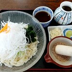 そば処 はなたに - ぶっかけうどん