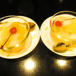 黄鶴 - ２人のランチ小皿定食　２８００円（税込）の杏仁豆腐【２０２１年３月】