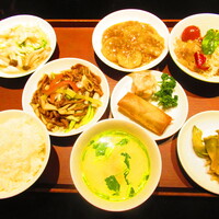 黄鶴 - ランチ小皿定食　２８００円（税込）【２０２１年４月】