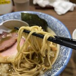煮干しつけ麺 宮元 - 麺リフト修行中