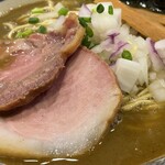 煮干しつけ麺 宮元 - 濃厚煮干しそば840円