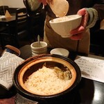 禅紫 - 竹の子土鍋御飯