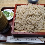 そば処 田中屋 - 料理写真:ざるそば海苔抜き 特盛 950円
