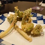 禅紫 - 山菜天ぷら