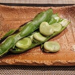 禅紫 - 焼き空豆