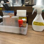 煮干しつけ麺 宮元 - 七味と一味