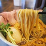 Supuandonudorusaho - 特製鰹醤油らーめん（麺）