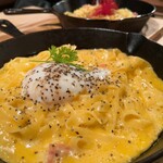 Alveare Miyabi - インスタ限定コース﻿120分間飲み放題付き3500円﻿
                      選べる3種のパスタ（カルボナーラ）﻿