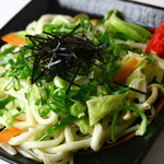 Vegetarian Yakisoba (stir-fried noodles) /Udon