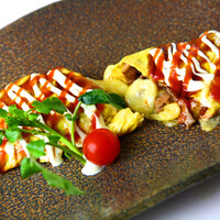 チーズ豚平焼き