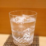 日本橋蛎殻町 すぎた - 芋焼酎　蔵の師魂　かめ壺貯蔵のロック