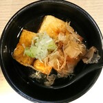 Soba To Ryouriseguchi - 厚田豆腐の揚出汁 ¥660