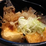 Soba To Ryouriseguchi - 厚田豆腐の揚出汁 ¥660