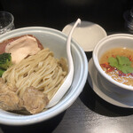 らーめん三極志 - マッサマンカレーつけ麺(950円)