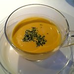 オザミ・デ・ヴァン 本店 - カボチャの冷製スープ