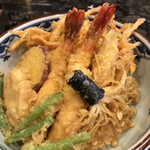 Sobaichi - 天丼、美味しいんだけど、もたれる...