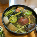 ぽくぽく - 美味しい野菜がたっぷりのお吸い物