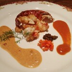 中ちょう倶楽部 - ヒラメのマスタードと 　　玉葱のクリームソース