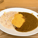 飛行船スタイル 南條 - 二種類のオムライス