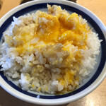 よし平 - 半熟卵の天ぷらでTKG