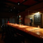 中ちょう倶楽部 - 2階のカウンター席