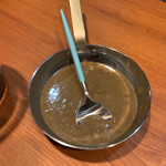 ars - ポルチーニ茸のソースで味変しました。