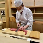 日本橋蛎殻町 すぎた - 端正な所作