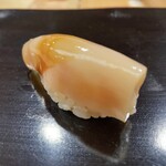 日本橋蛎殻町 すぎた - 子持ち槍烏賊握り 柚子