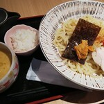 うにとぼんた - ウニポタつけ麺  1410円