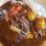 Garuson - ハンバーグカレー大盛辛口