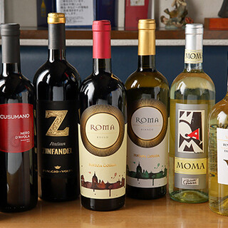 Italian wine and craft beer♪ Courses with all-you-can-drink also available