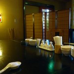 東巴 - 店内です（２０１２年９月）。