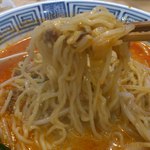 希須林 - 希須林　担々麺　４辛　麺アップ