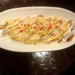 粉ひで - 半熟とん平焼きはとっろとろ！