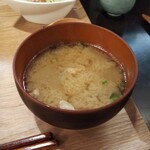 とんかつ成蔵 - 豚汁も美味しいのです(^_^)