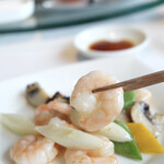 大観苑 - 海老のあっさり炒め