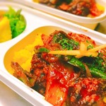 桜姫鶏の旨辛チリチキン弁当（ハーフナン付き）※テイクアウト限定商品