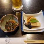 Kiyouyanagi Zushi - 晩酌コースの小鉢