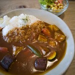 フジヤマプリン - 野菜カレー